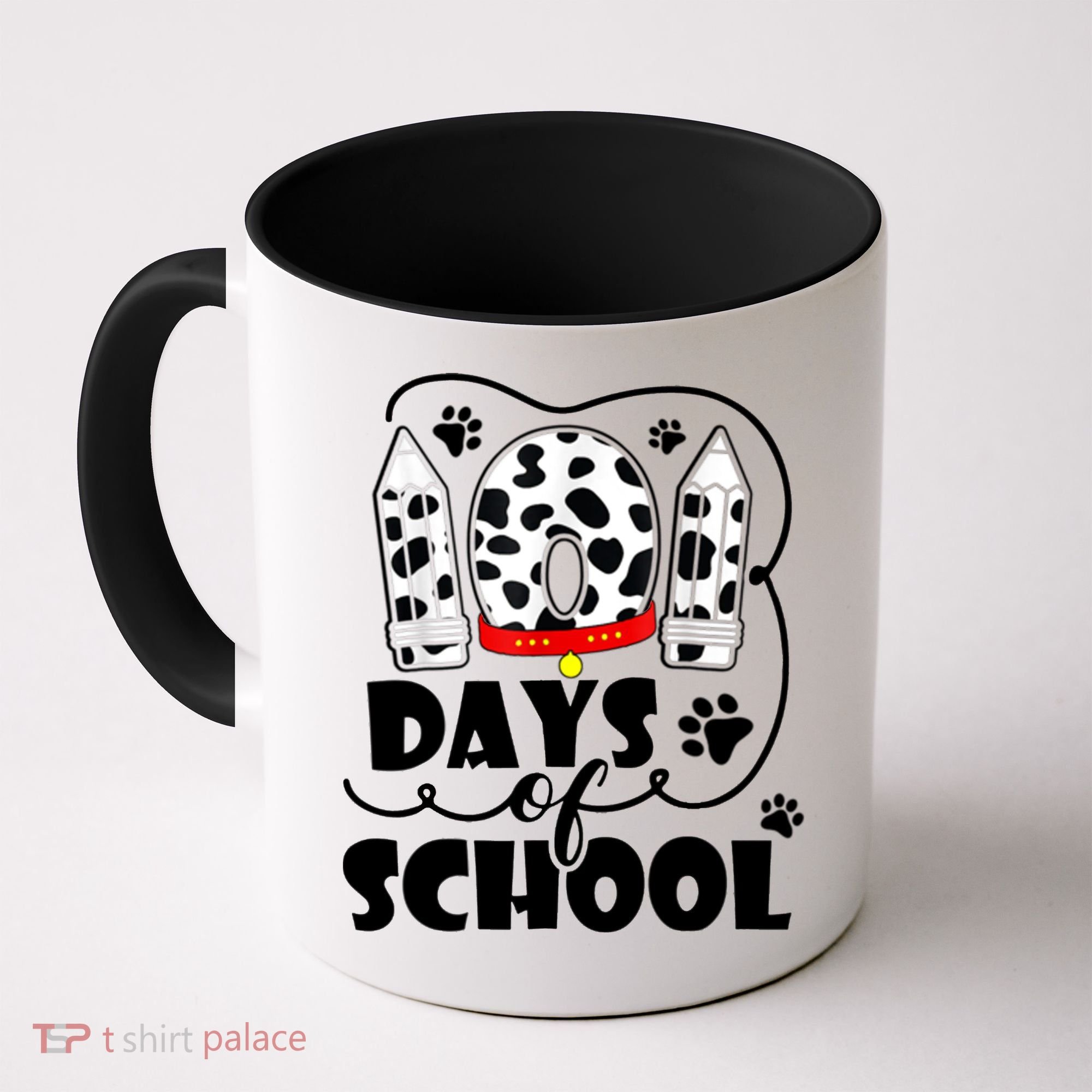 101 Days Of School Dalmatian Logo Coffee Mug