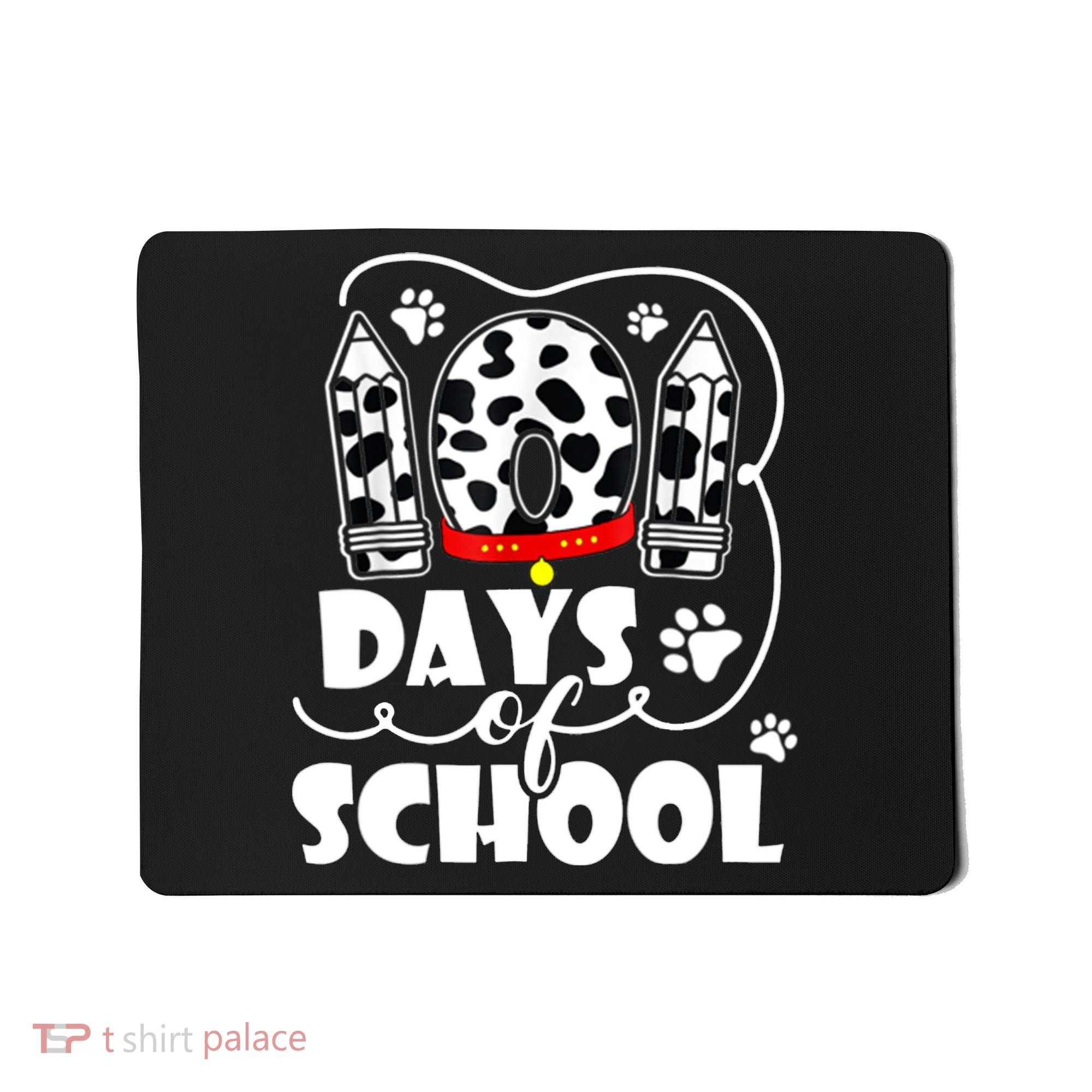 101 Days Of School Dalmatian Logo Mousepad
