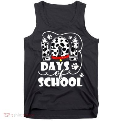 101 Days Of School Dalmatian Logo Tank Top