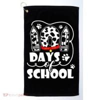 101 Days Of School Dalmatian Logo Golf Towel thumb 0