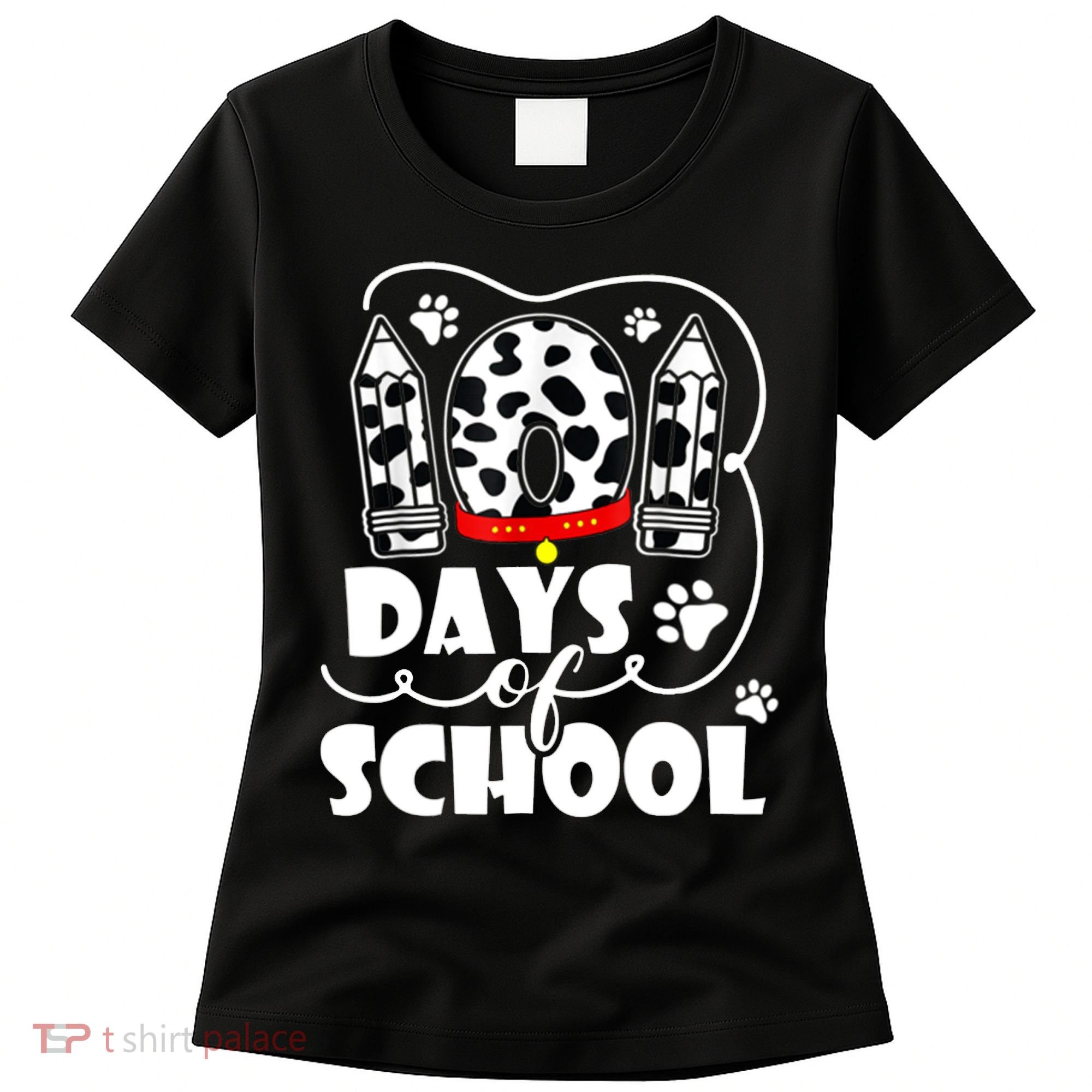101 Days Of School Dalmatian Logo Women's T-Shirt
