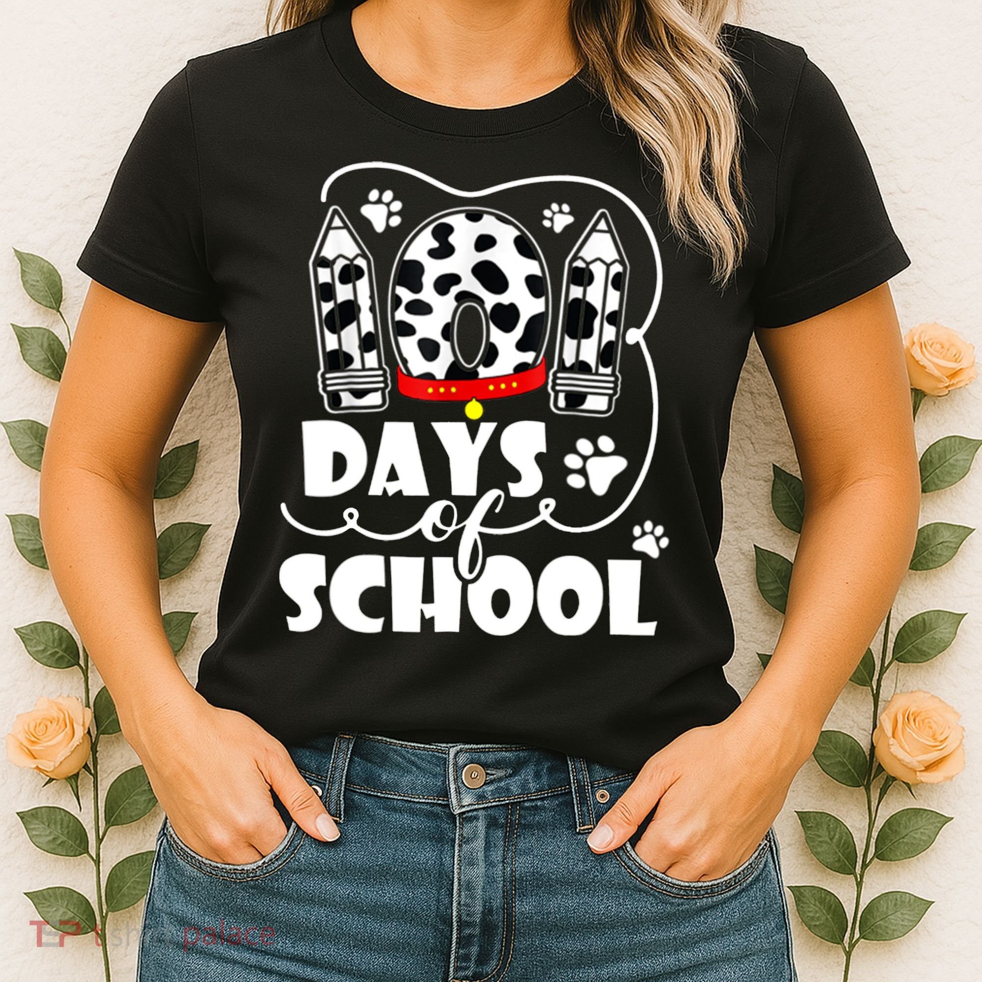 101 Days Of School Dalmatian Logo Women's T-Shirt