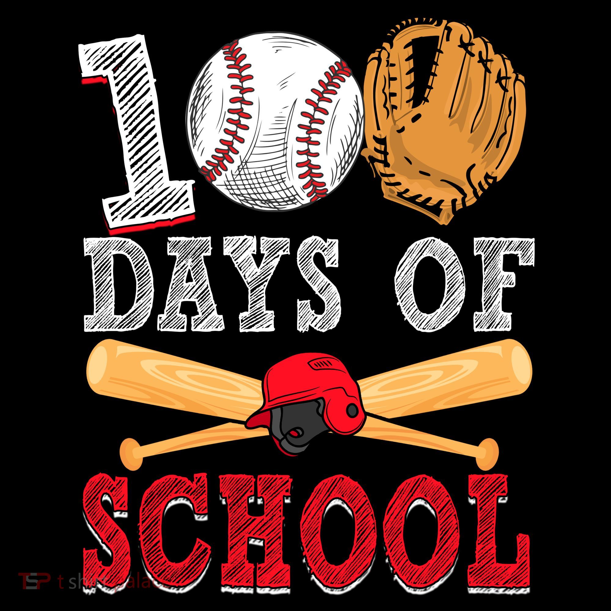 100 Days Of School Baseball Lover Women's Tank Top