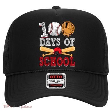 100 Days Of School Baseball Lover Hat