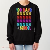 100 Days Of School Costume 100th Day Cool Gift Women's Sweatshirt thumb 0
