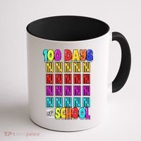 100 Days Of School Costume 100th Day Cool Gift Coffee Mug thumb 1