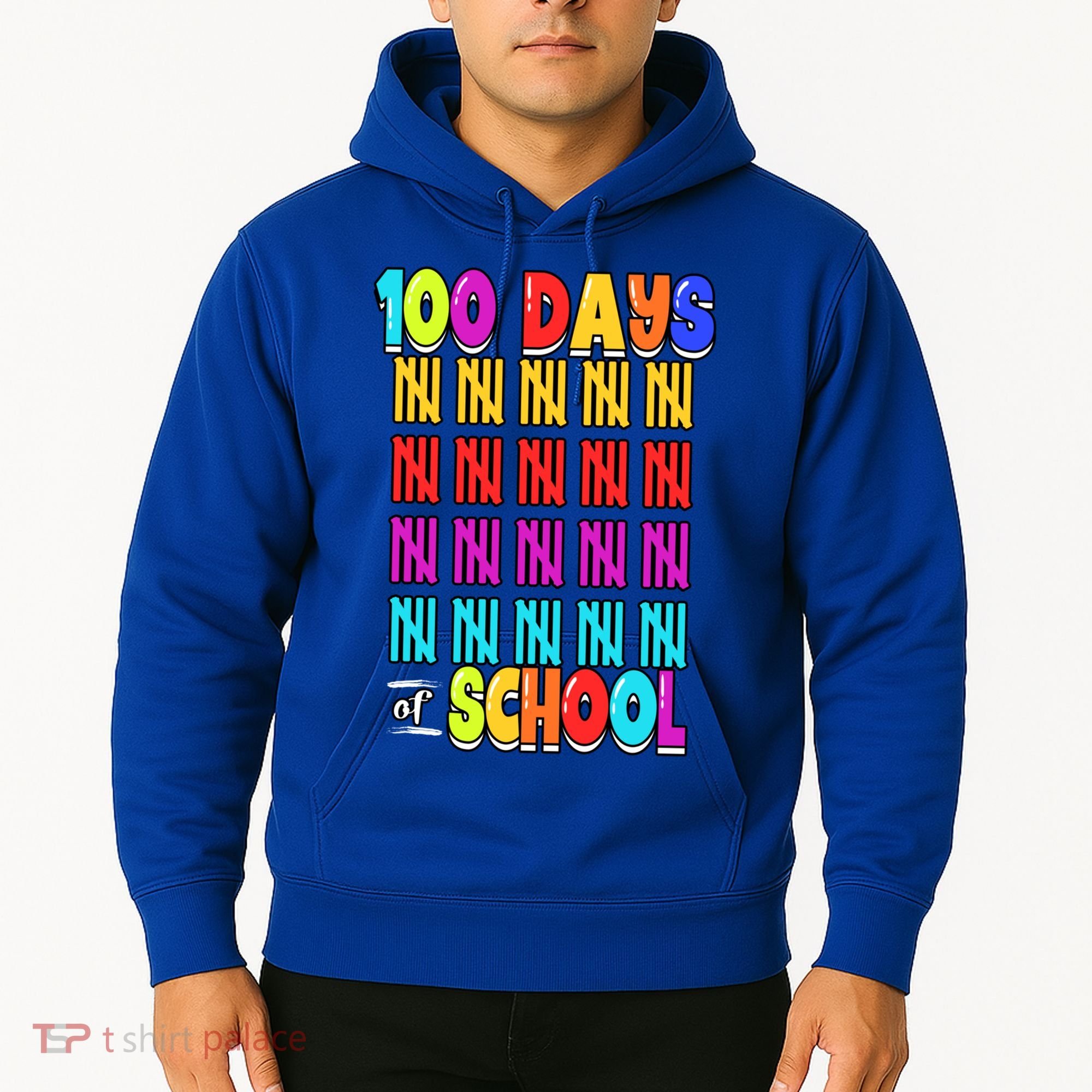 100 Days Of School Costume 100th Day Cool Gift Hoodie