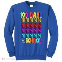 100 Days Of School Costume 100th Day Cool Gift Sweatshirt thumb 0