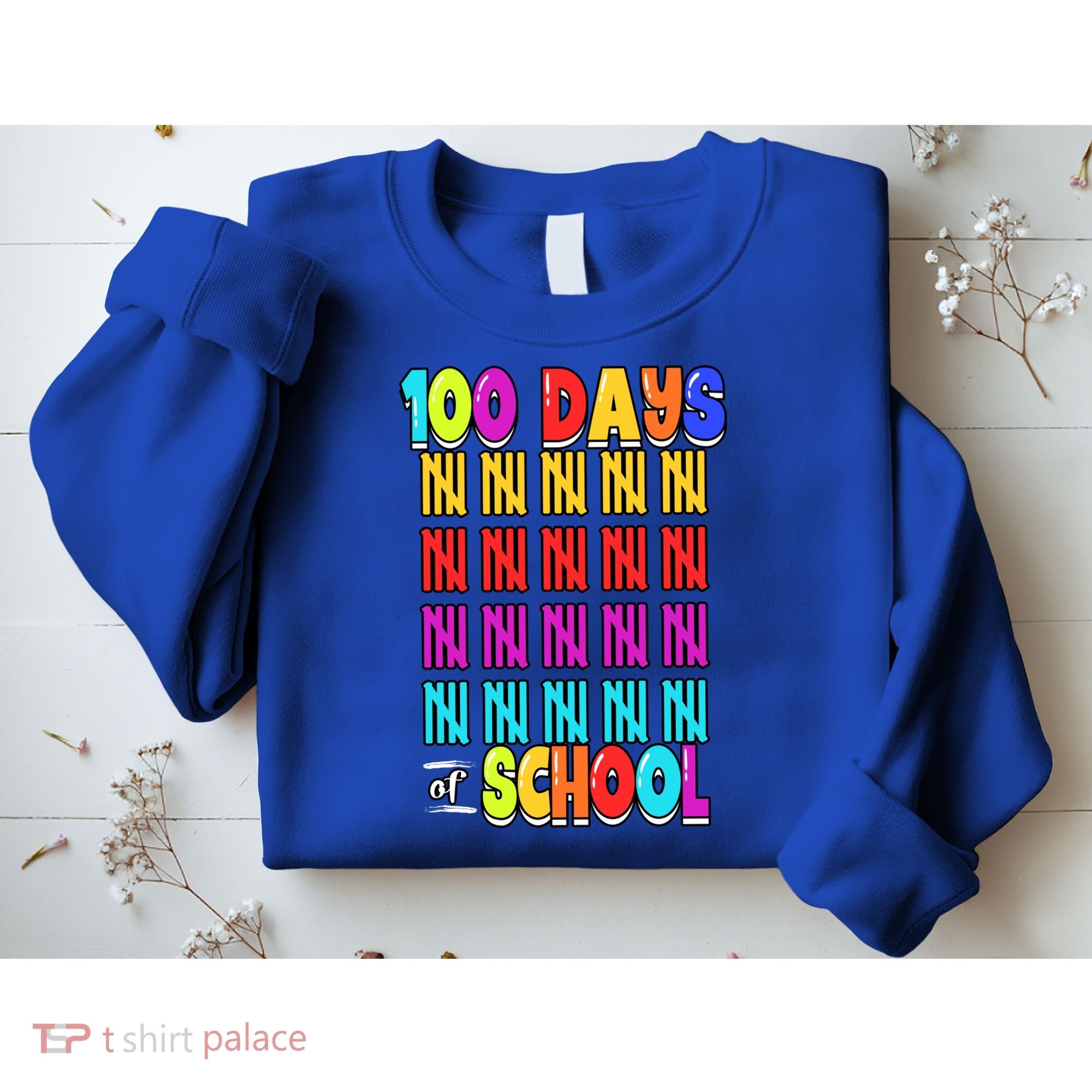 100 Days Of School Costume 100th Day Cool Gift Sweatshirt