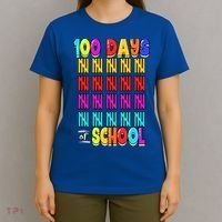 100 Days Of School Costume 100th Day Cool Gift T-Shirt thumb 4