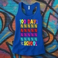 100 Days Of School Costume 100th Day Cool Gift Women's Tank Top thumb 3