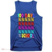 100 Days Of School Costume 100th Day Cool Gift Tank Top thumb 0