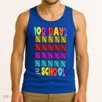 100 Days Of School Costume 100th Day Cool Gift Tank Top thumb 3