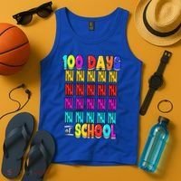 100 Days Of School Costume 100th Day Cool Gift Tank Top thumb 4