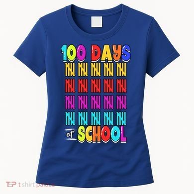 100 Days Of School Costume 100th Day Cool Gift Women's T-Shirt