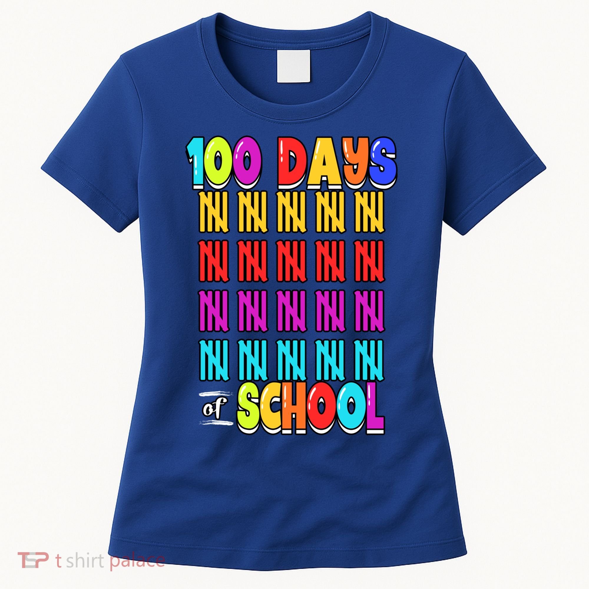 100 Days Of School Costume 100th Day Cool Gift Women's T-Shirt