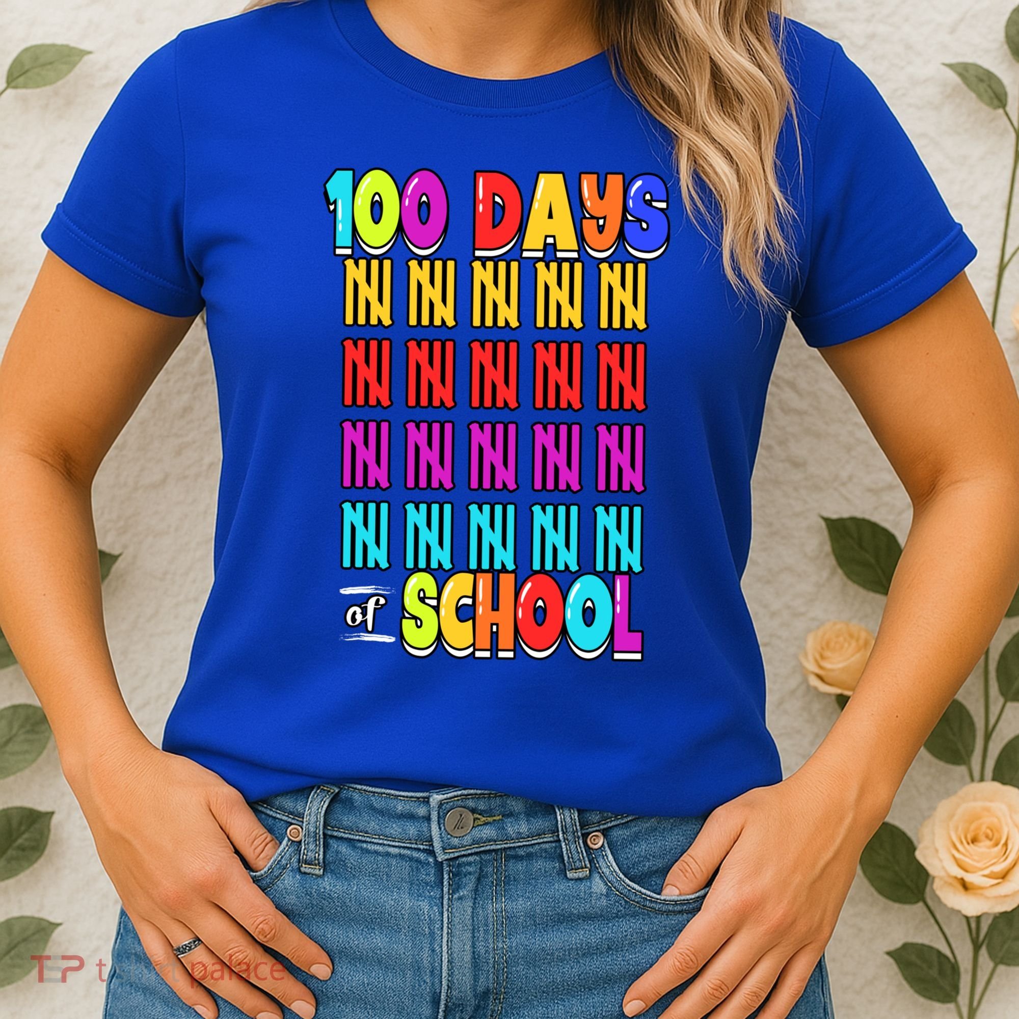 100 Days Of School Costume 100th Day Cool Gift Women's T-Shirt