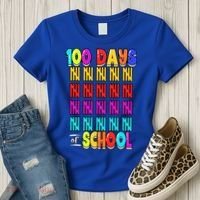 100 Days Of School Costume 100th Day Cool Gift Women's T-Shirt thumb 3