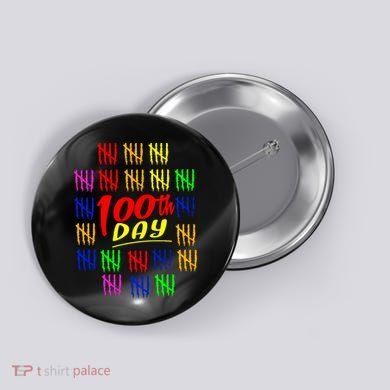 100 Days Of School Button