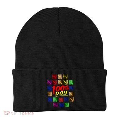 100 Days Of School Beanie