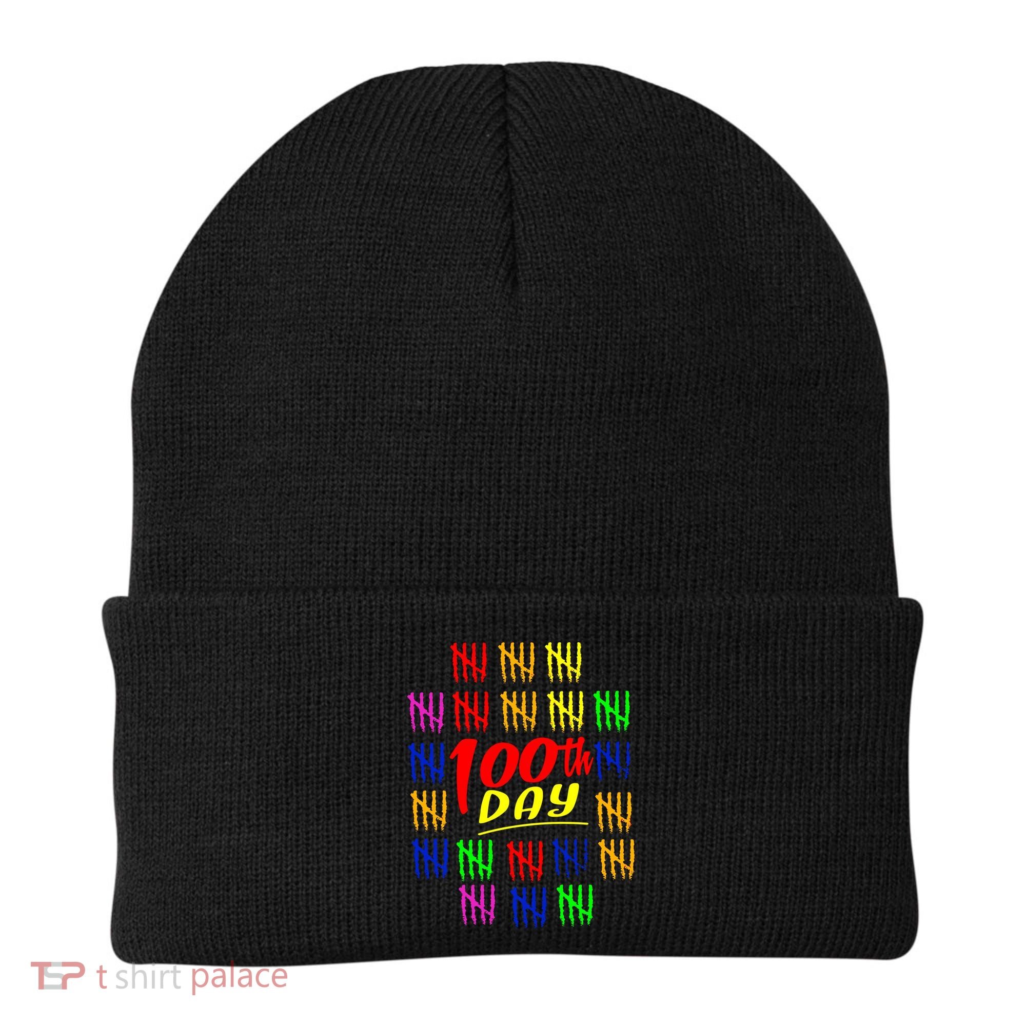 100 Days Of School Beanie