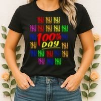 100 Days Of School Women's T-Shirt thumb 2