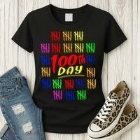 100 Days Of School Women's T-Shirt thumb 3