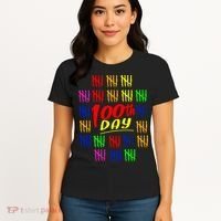 100 Days Of School Women's T-Shirt thumb 4