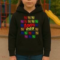 100 Days Of School Kids Hoodie thumb 3