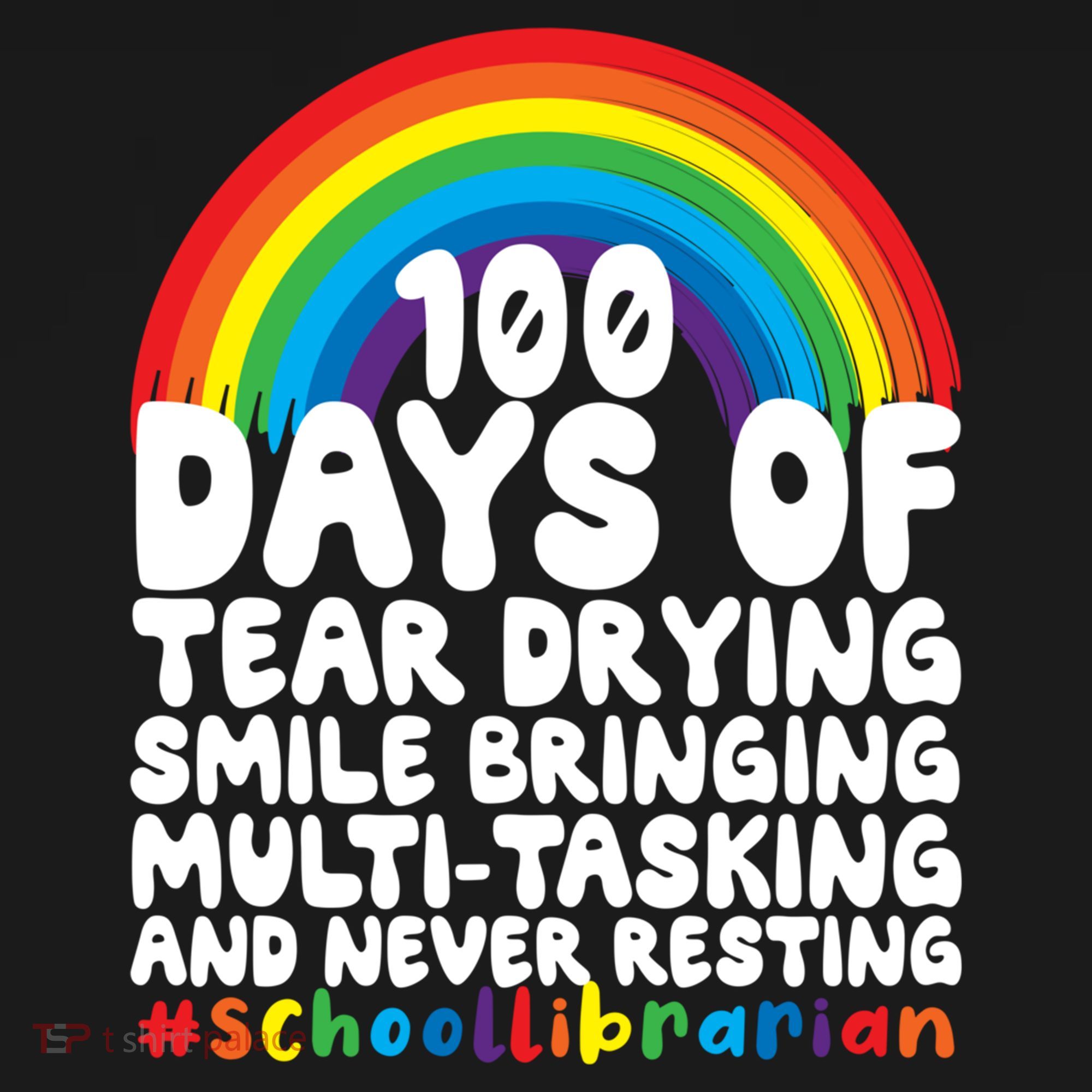 100 Days Of School Smile Bringing School Librarian Great Gift Bucket Hat