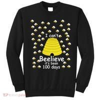 100th Day Of School bees I Can't Beelieve It's Been 100 Days Sweatshirt thumb 0