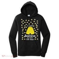 100th Day Of School bees I Can't Beelieve It's Been 100 Days Women's Hoodie thumb 0