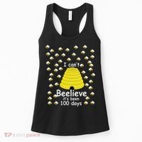 100th Day Of School bees I Can't Beelieve It's Been 100 Days Women's Tank Top thumb 0