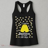 100th Day Of School bees I Can't Beelieve It's Been 100 Days Women's Tank Top thumb 3
