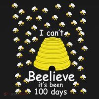 100th Day Of School bees I Can't Beelieve It's Been 100 Days Women's Tank Top thumb 5