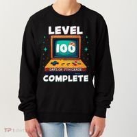100th Day Of School Level 100 Days Of 7th Grade Complete Women's Sweatshirt thumb 0