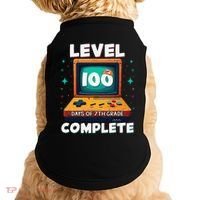 100th Day Of School Level 100 Days Of 7th Grade Complete Doggie Tank thumb 0
