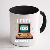 100th Day Of School Level 100 Days Of 7th Grade Complete Coffee Mug thumb 1