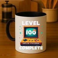 100th Day Of School Level 100 Days Of 7th Grade Complete Coffee Mug thumb 4