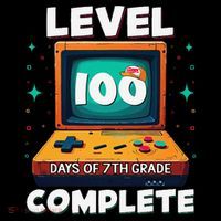 100th Day Of School Level 100 Days Of 7th Grade Complete Pajama Set thumb 2
