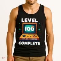 100th Day Of School Level 100 Days Of 7th Grade Complete Tank Top thumb 3