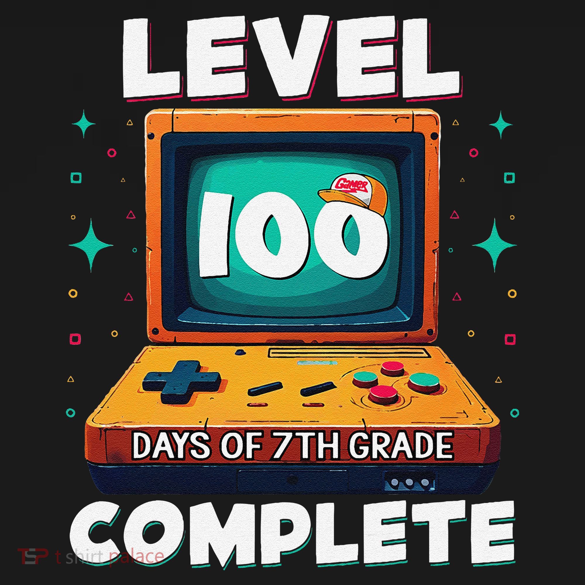 100th Day Of School Level 100 Days Of 7th Grade Complete Tank Top