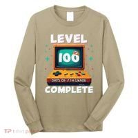 100th Day Of School Level 100 Days Of 7th Grade Complete Long Sleeve Shirt thumb 0