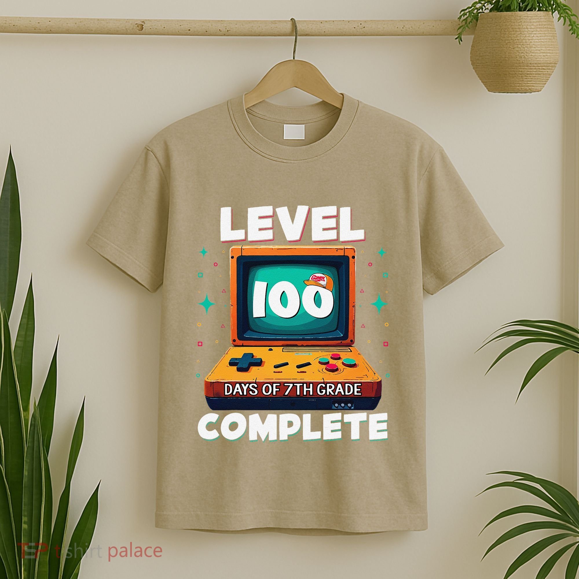 100th Day Of School Level 100 Days Of 7th Grade Complete T-Shirt