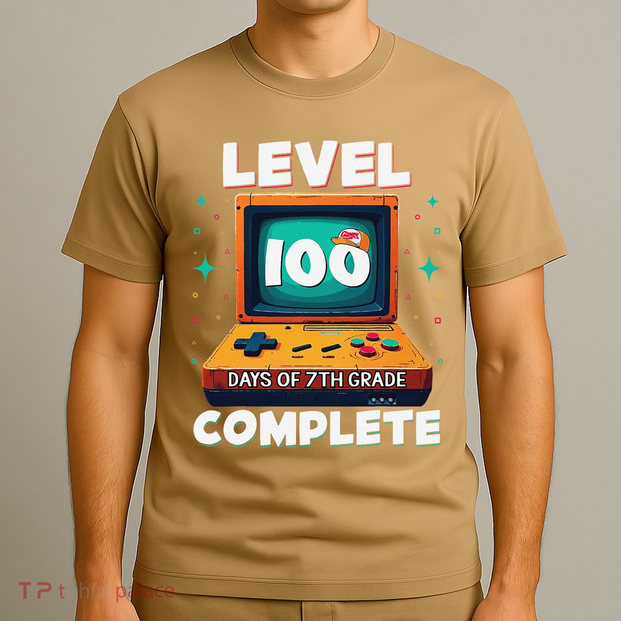 100th Day Of School Level 100 Days Of 7th Grade Complete T-Shirt