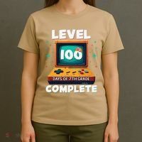 100th Day Of School Level 100 Days Of 7th Grade Complete T-Shirt thumb 4