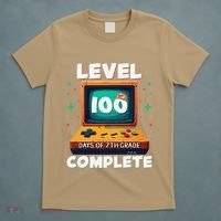100th Day Of School Level 100 Days Of 7th Grade Complete T-Shirt thumb 5