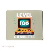 100th Day Of School Level 100 Days Of 7th Grade Complete Mousepad thumb 0
