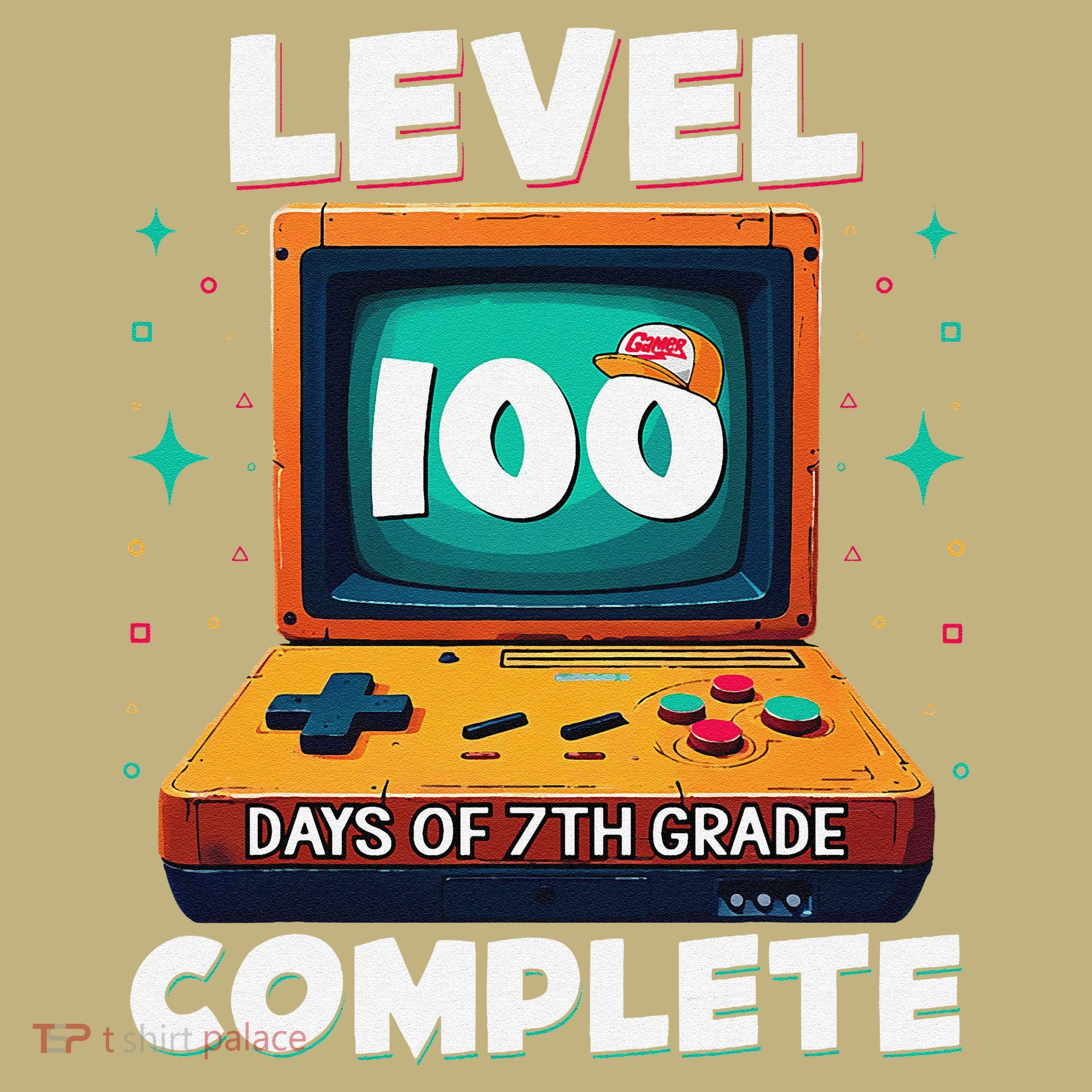 100th Day Of School Level 100 Days Of 7th Grade Complete Mousepad