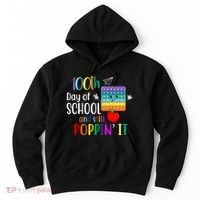 100th Day Of School And Still Poppin' It Hoodie thumb 0